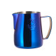 Питчер для молока JibbiJug молочник для вспенивания нержавеющая сталь градиент 400 мл Blue