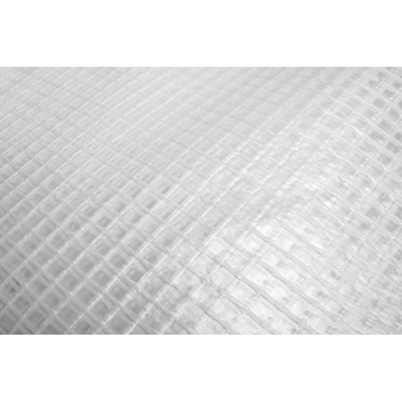 Плівка для теплиці 9 м² армована, щільність 140 г/м², з UV-4 фільтром, Біла (Польща)