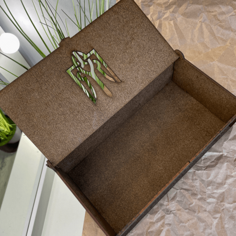 Дерев'яна подарункова коробка велика