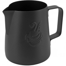 Питчер для молока JibbiJug молочник для вспенивания молока нержавеющая сталь градиент 600 мл Black Matt