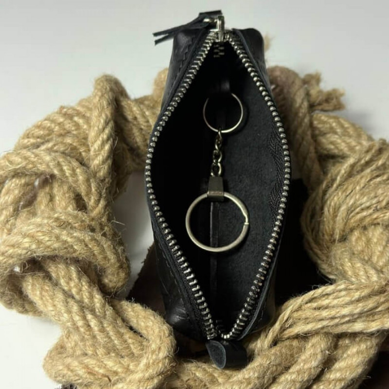 Ключниця крокодил чорна унісекс