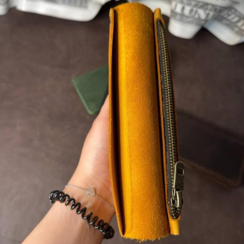 Чоловічий клатч Лонгер рудий