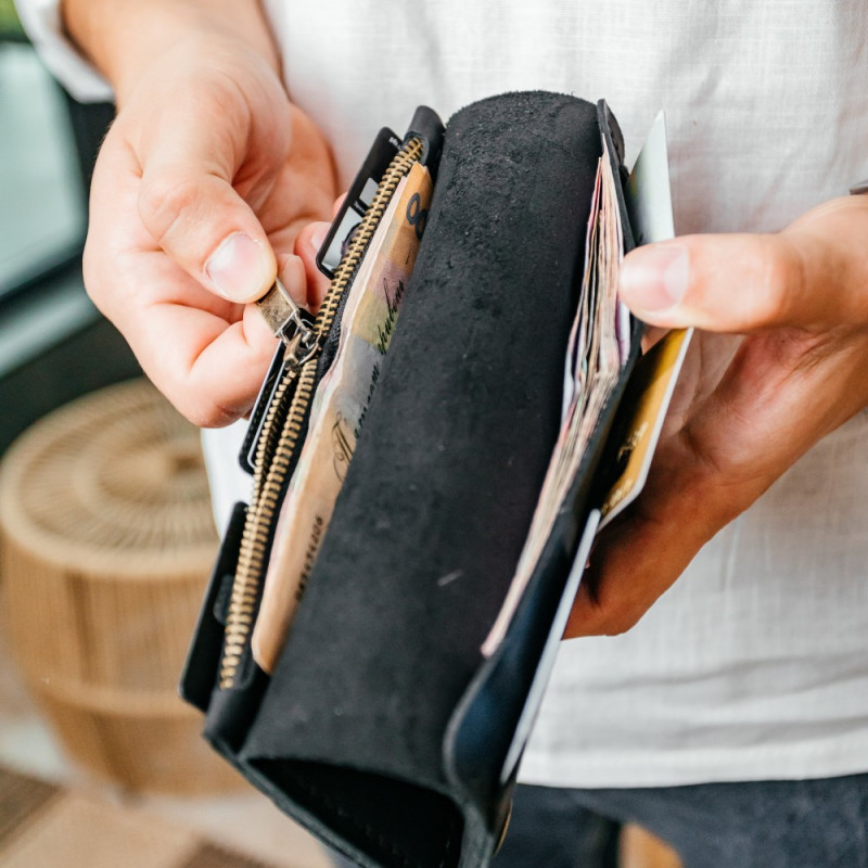 Чоловічий клатч Лонгер чорний