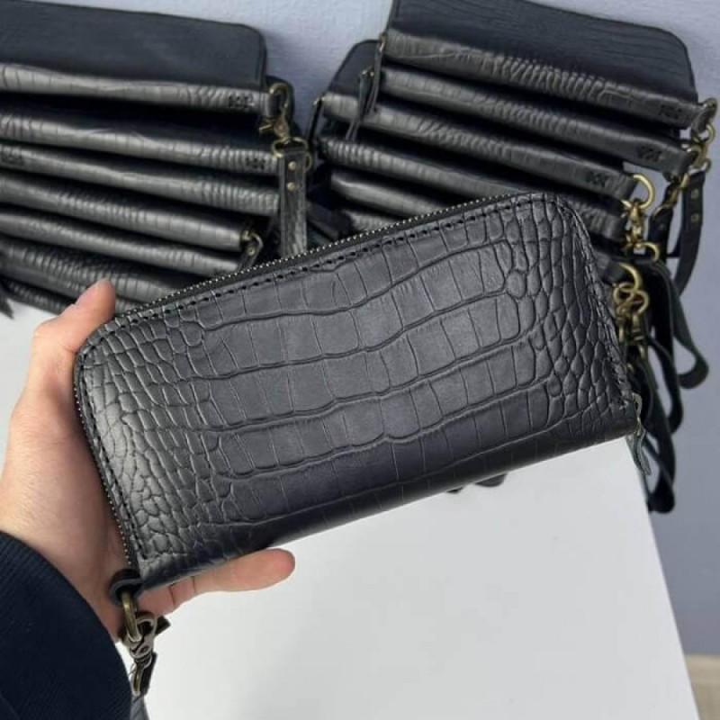 Чоловічий клатч Крокодил