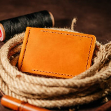 Затискач для грошей рудий