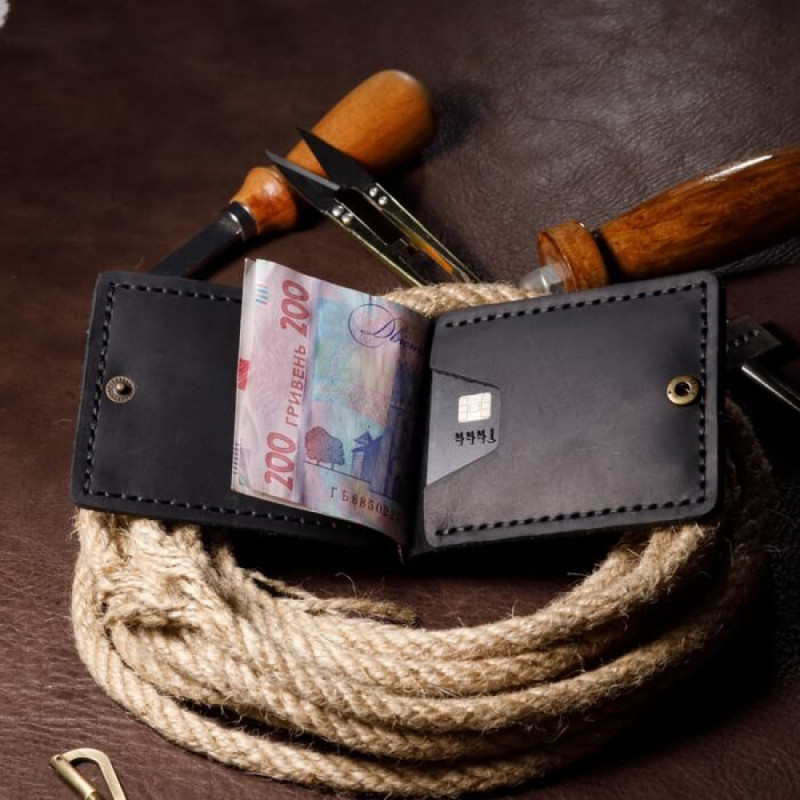 Затискач для грошей чорний Stark