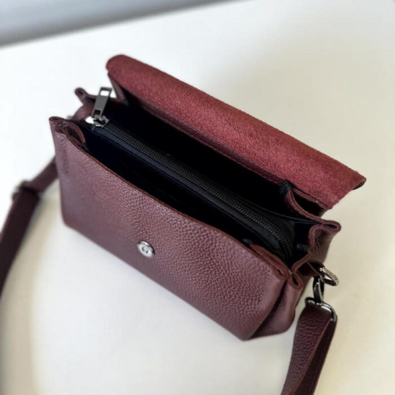 Жіноча сумка Невада бургунді