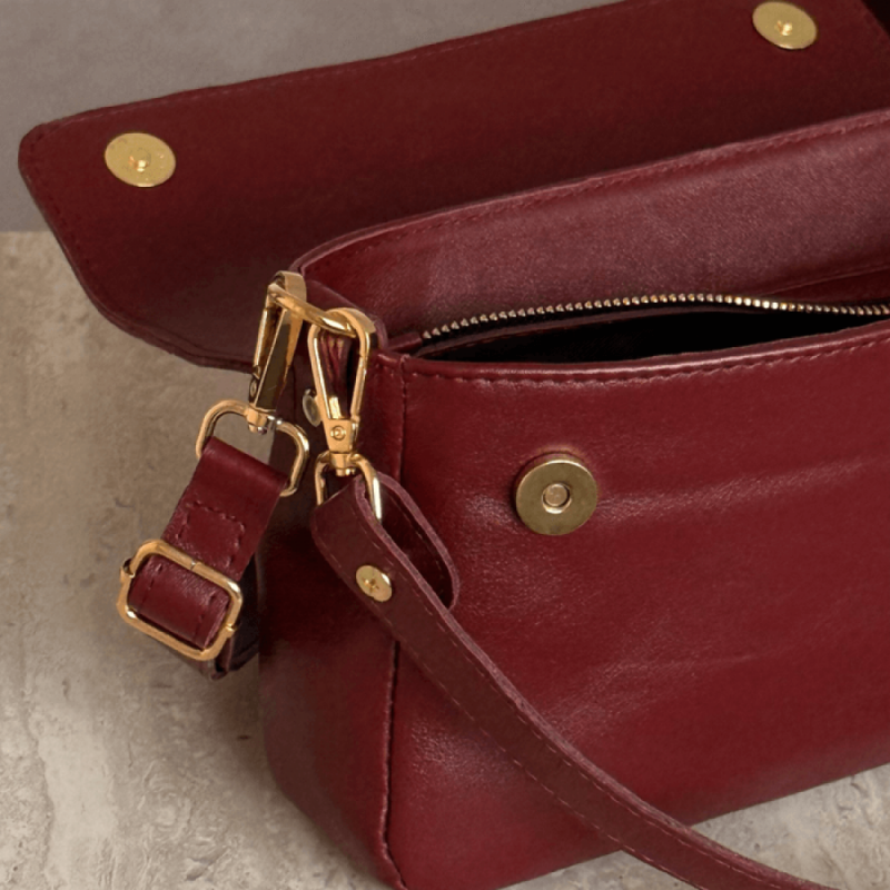 Жіноча сумка Grace бургунді