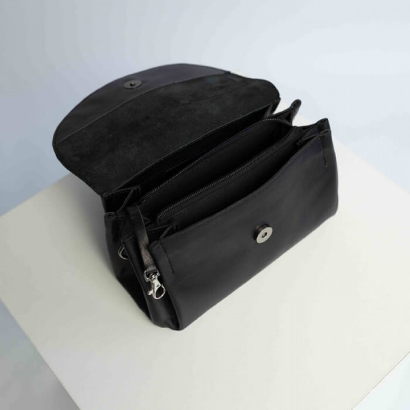 Жіноча сумка Невада чорна глянець