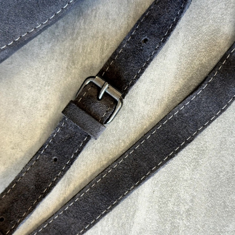 Жіноча сумка замшева Невада графіт