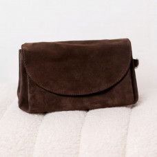 Жіноча сумка замшева Невада коричнева