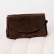 Жіноча сумка замшева Невада коричнева