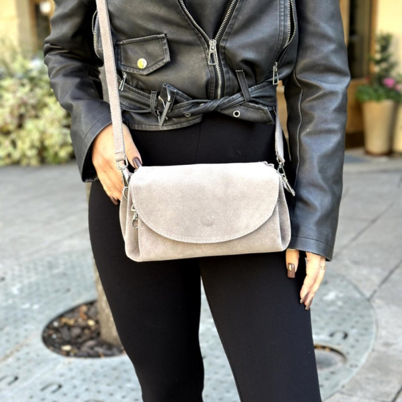 Жіноча сумка замшева Невада моко