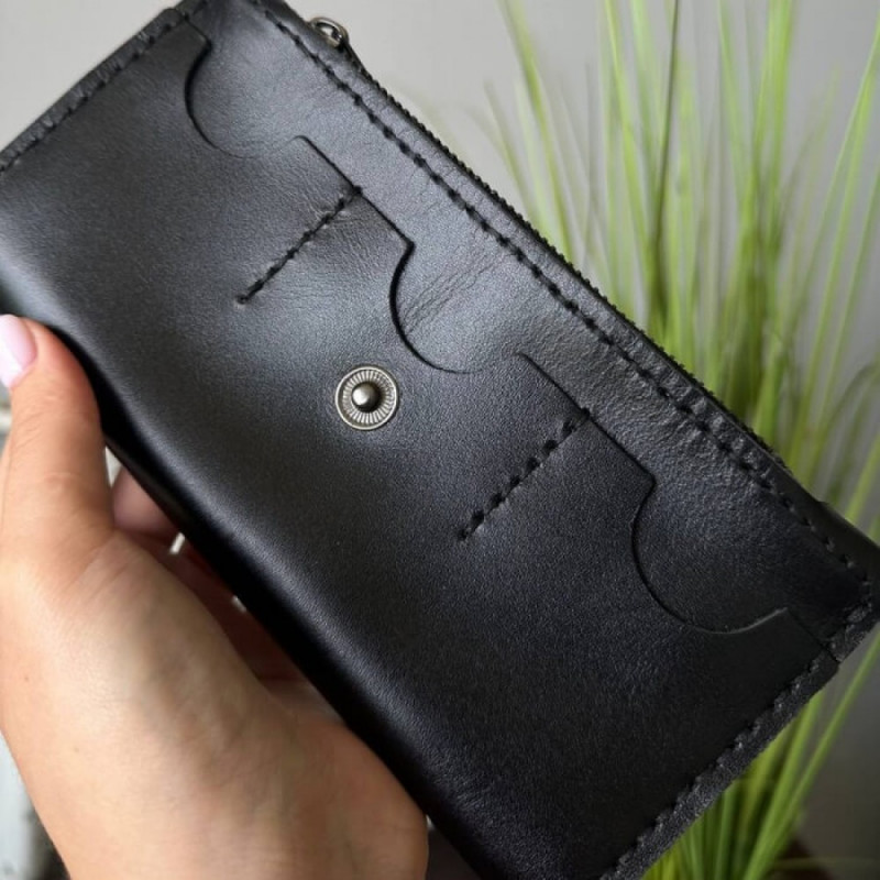 Жіночий гаманець Флоренція чорний