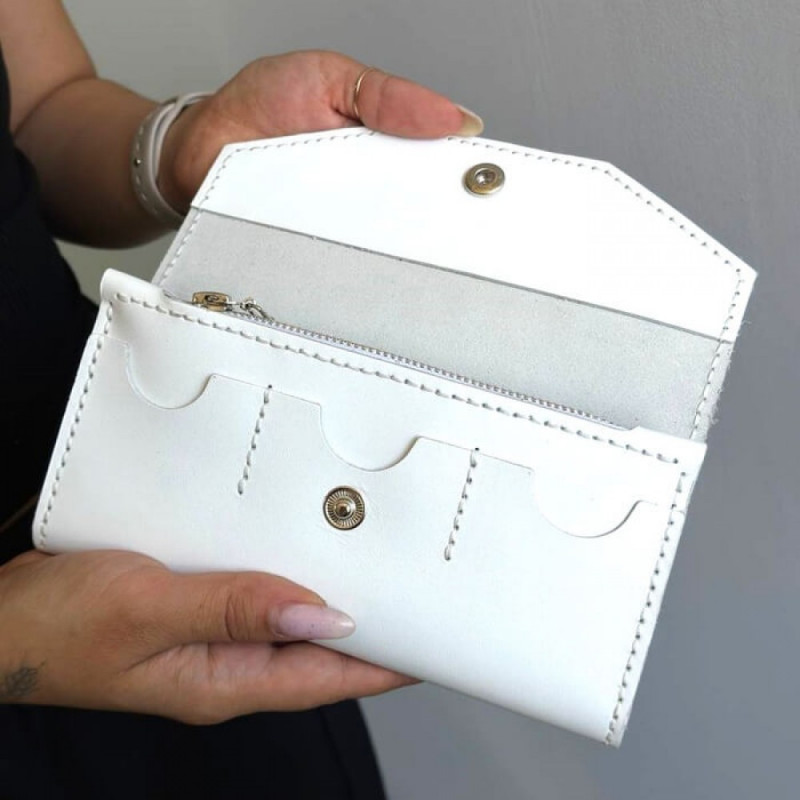 Жіночий гаманець Флоренція білий