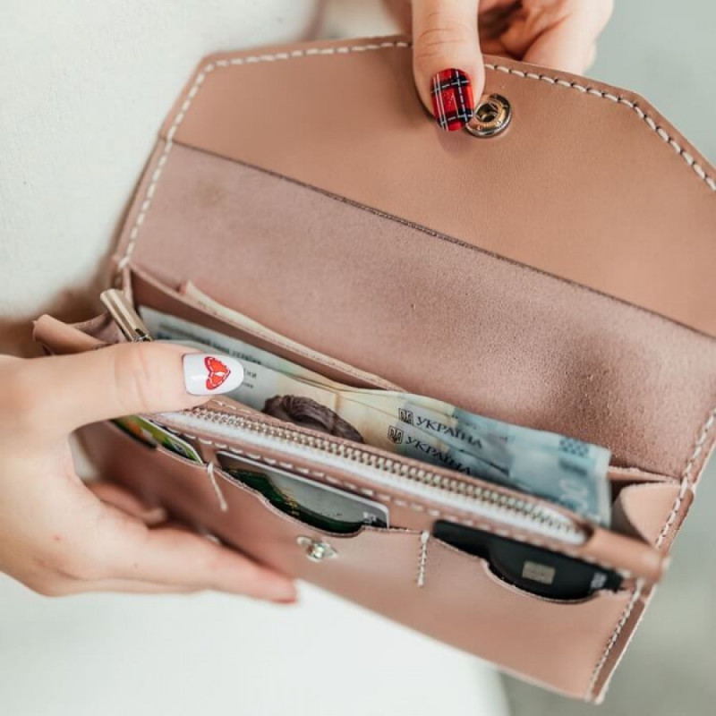 Жіночий гаманець Флоренція рожевий