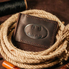 Затискач для грошей коричневий Бетмен