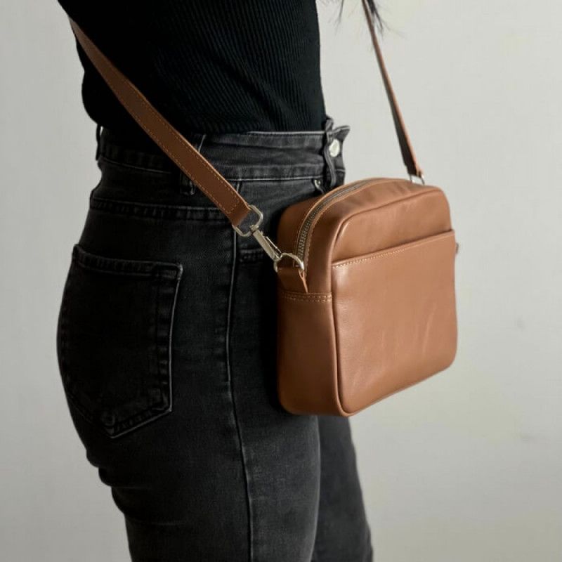 Жіноча сумка Джорджія карамель