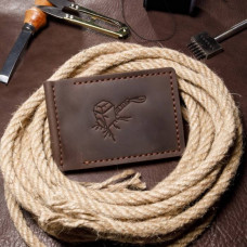 Затискач для грошей коричневий Молот