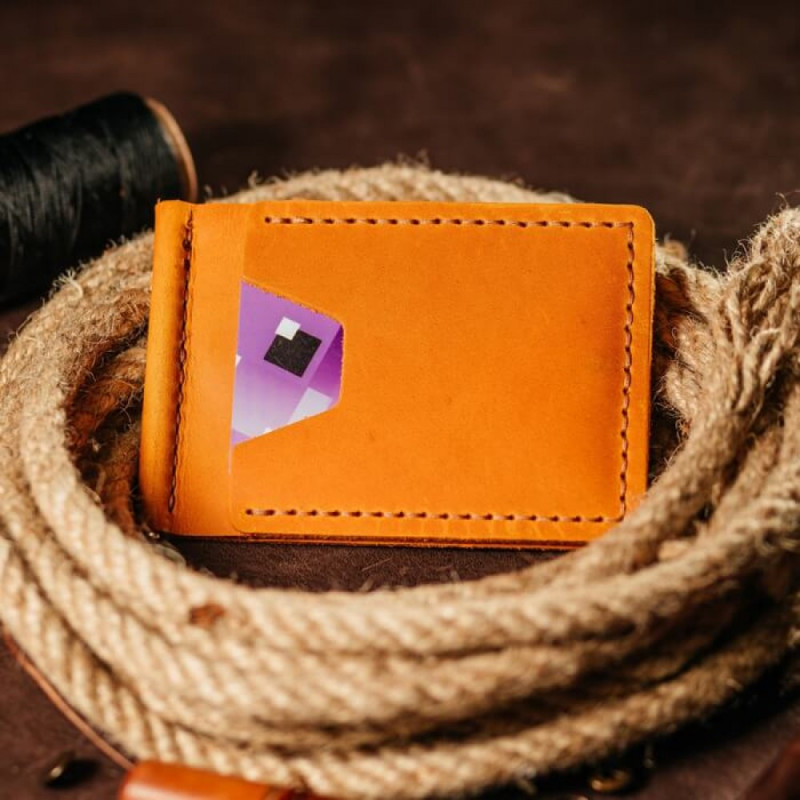 Затискач для грошей рудий Клон