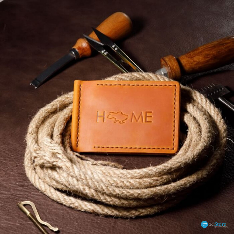 Затискач для грошей рудий Home