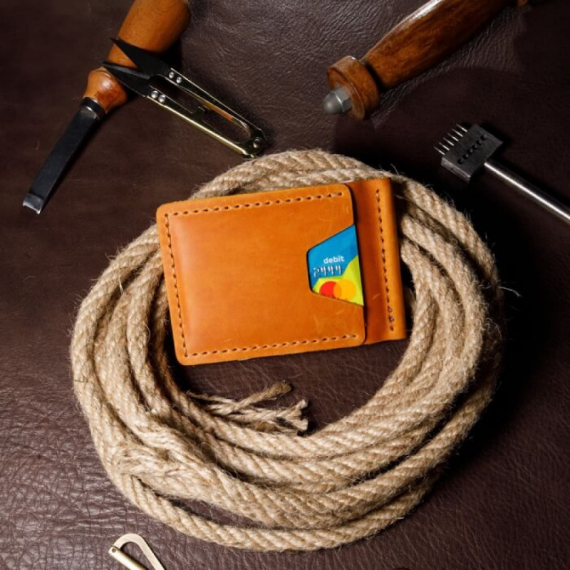 Затискач для грошей рудий Home