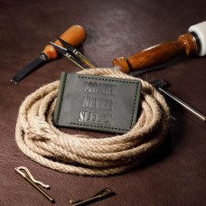 Затискач для грошей зелений MNS