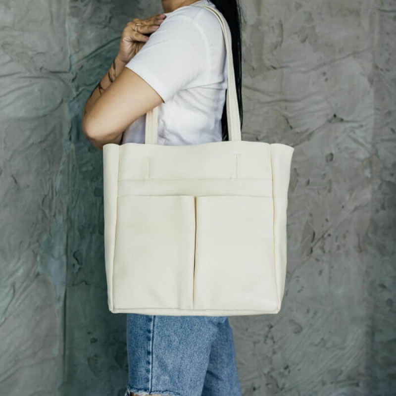 Жіноча сумка Юта бежева