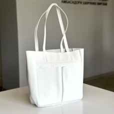 Жіноча сумка Юта біла