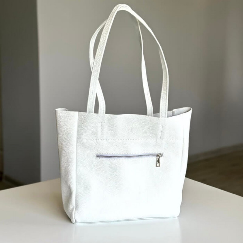 Жіноча сумка Юта біла