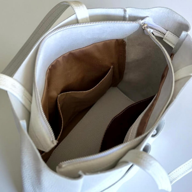 Жіноча сумка Юта біла