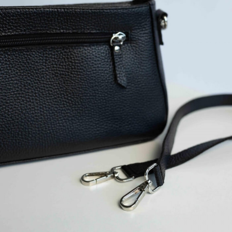 Жіноча сумка Вірджинія чорна