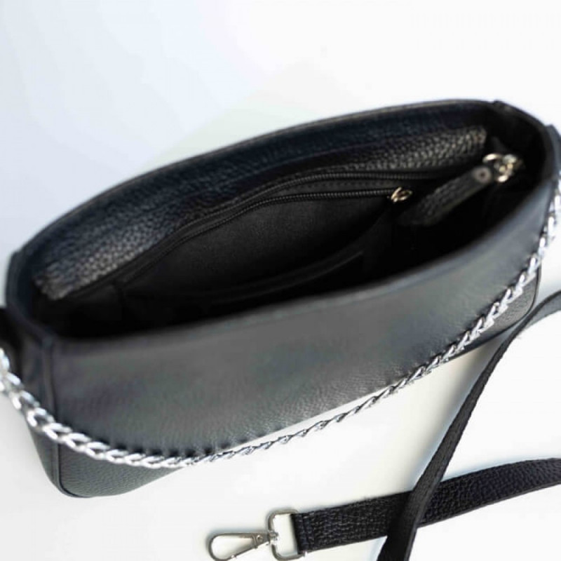 Жіноча сумка Вірджинія чорна