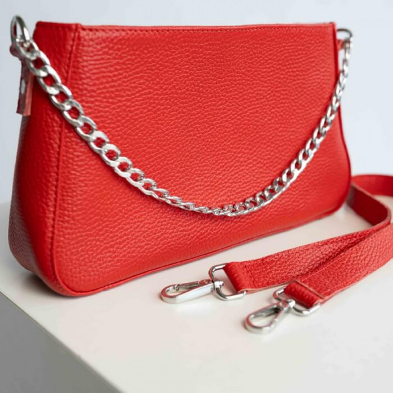 Жіноча сумка Вірджинія червона