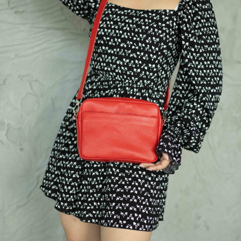 Жіноча сумка Джорджія червона