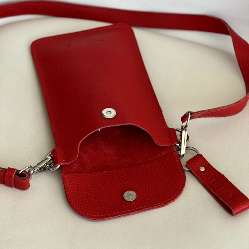 Жіноча сумка Колібрі червона