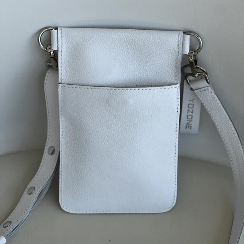 Жіноча сумка Колібрі біла