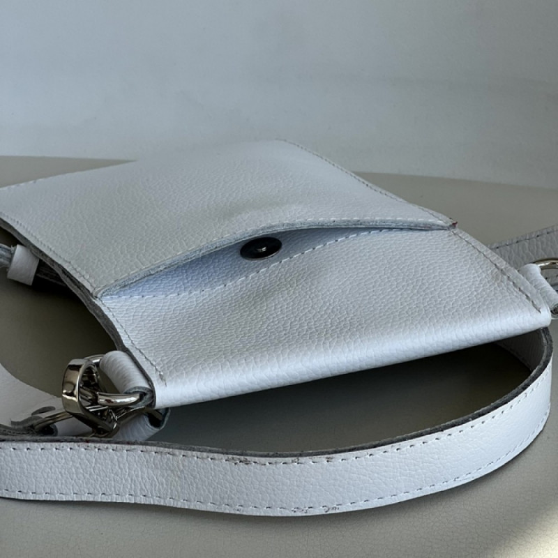 Жіноча сумка Колібрі біла