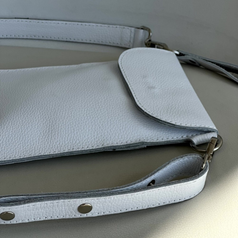 Жіноча сумка Колібрі біла