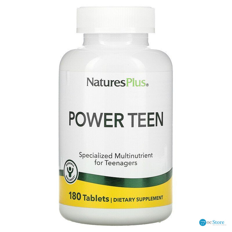 Вітаміни для підлітків, Power Teen, Nature's Plus,  180 таблеток