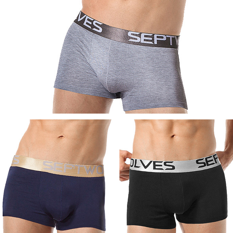 Набор из 4 шт трусов мужских боксеров Septwolves 7002 L