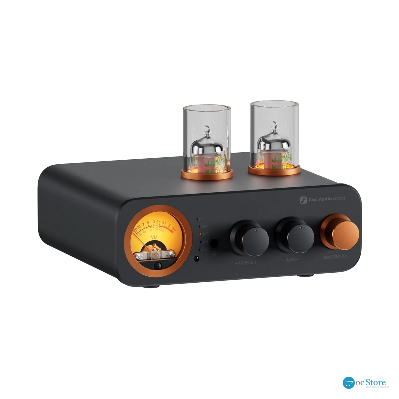 Підсилювач звуку Fosi Audio MC331 black + блок живлення 24V. Bluetooth 5.0, 2x105W