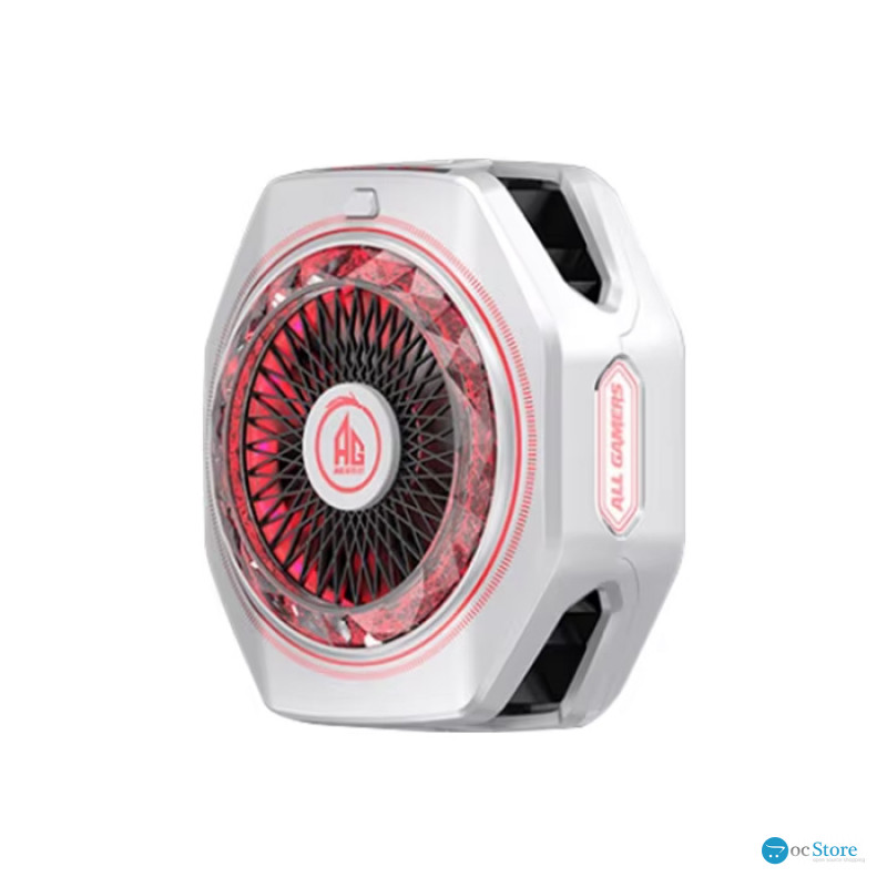 Мобільний кулер охолодження Black Shark FunCooler 5 Pro Magnetic Edition white (BHR08BQCN)