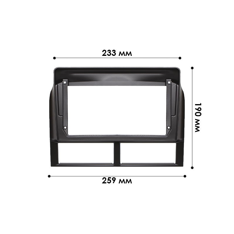 Переходная рамка Jeep Grand Cherokee 1998-2005 (7260) 9"