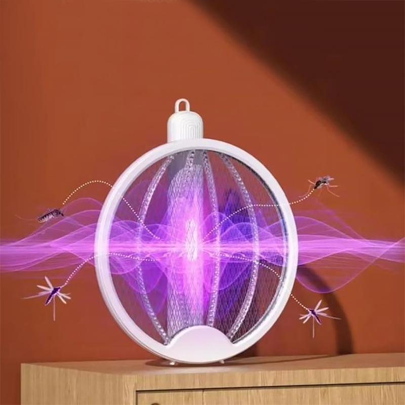 Электрический уничтожитель LS-007 для мух комаров 3 в 1 White