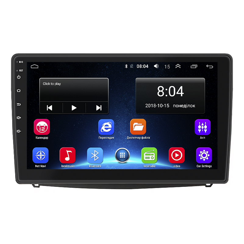 Штатная магнитола Lesko для Fiat 500L I 2012-2017 экран 10" 2/32Gb Wi-Fi GPS Base