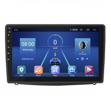 Штатная магнитола Lesko для Fiat 500L I 2012-2017 экран 10" 2/32Gb 4G Wi-Fi GPS Top