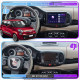 Штатная магнитола Lesko для Fiat 500L I 2012-2017 экран 10" 2/32Gb 4G Wi-Fi GPS Top