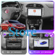 Штатная магнитола Lesko для Fiat Bravo II 2007-2014 экран 9" 4/64 QLED CarPlay 4G Wi-Fi GPS 360 Prime