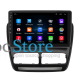 Штатная магнитола Lesko для Fiat Doblo II 2009-2015 экран 10" 1/16Gb Wi-Fi GPS Base